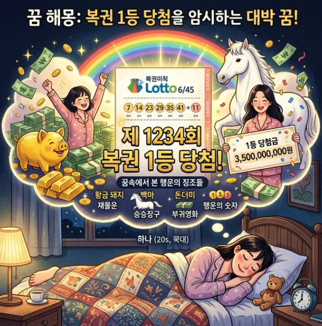복권-1등-당첨을-암시하는-꿈해몽