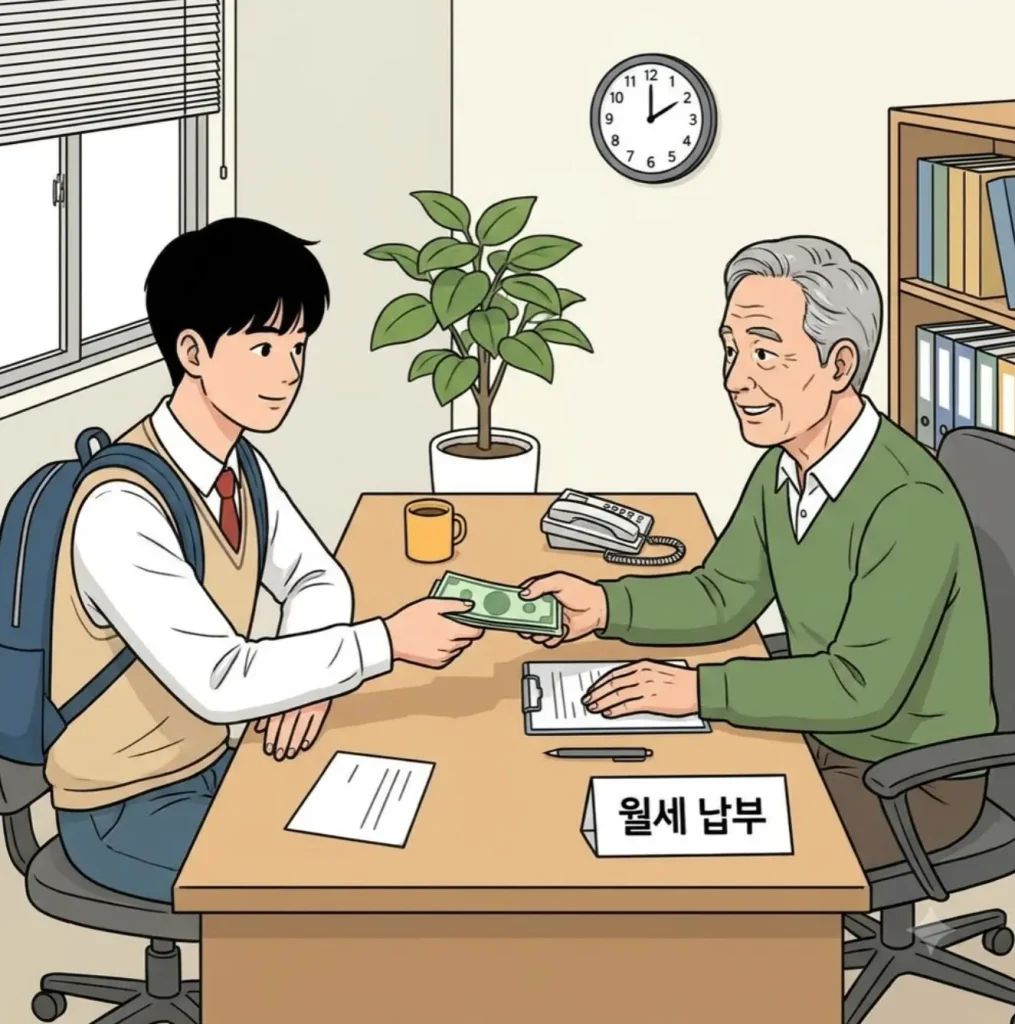 대학생-자녀-월세-현금영수증-발급