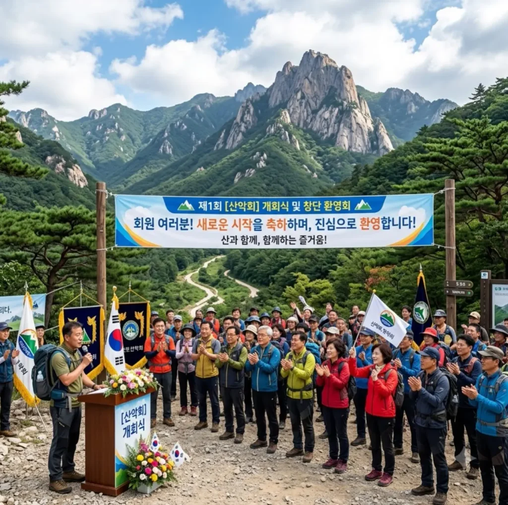 산악회-시산제-인사말