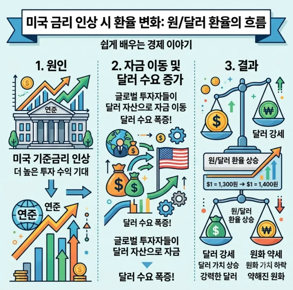 미국-금리가-오르면-환율