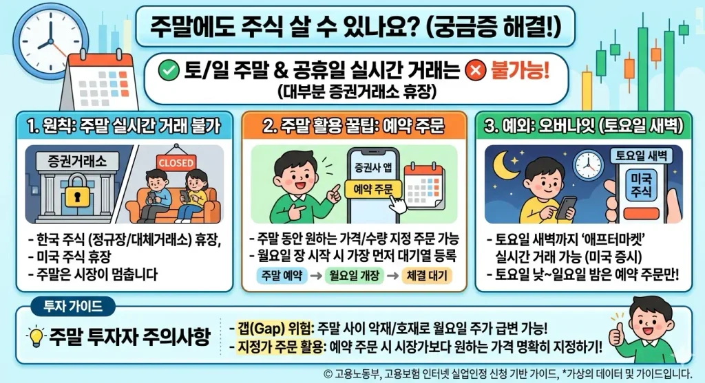 주말에도-주식-살수있나요