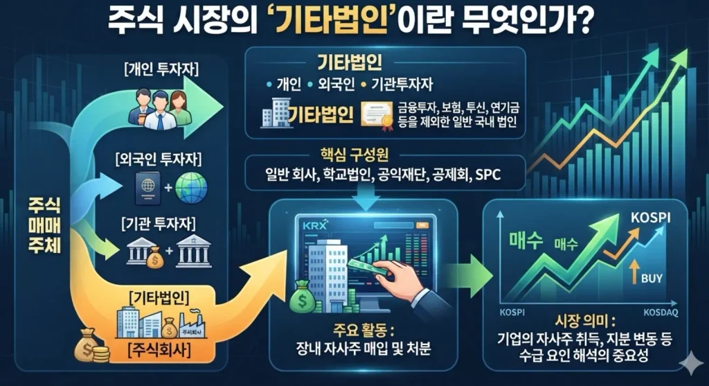 주식에서-기타법인이란